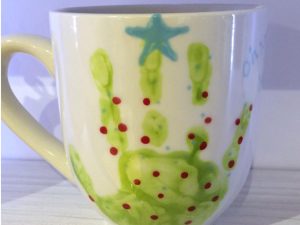 Paint a Mug - Christmas Pottery Painting in Devon