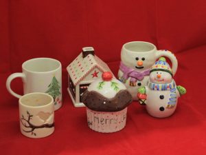 Christmas Pottery Painting in Devon